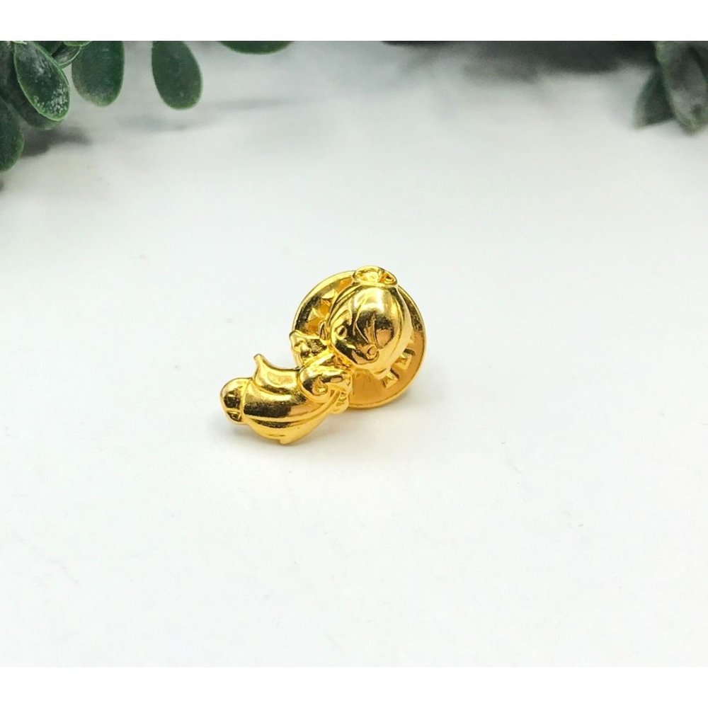 Tac pin gold tone precious moment by AVON NWB